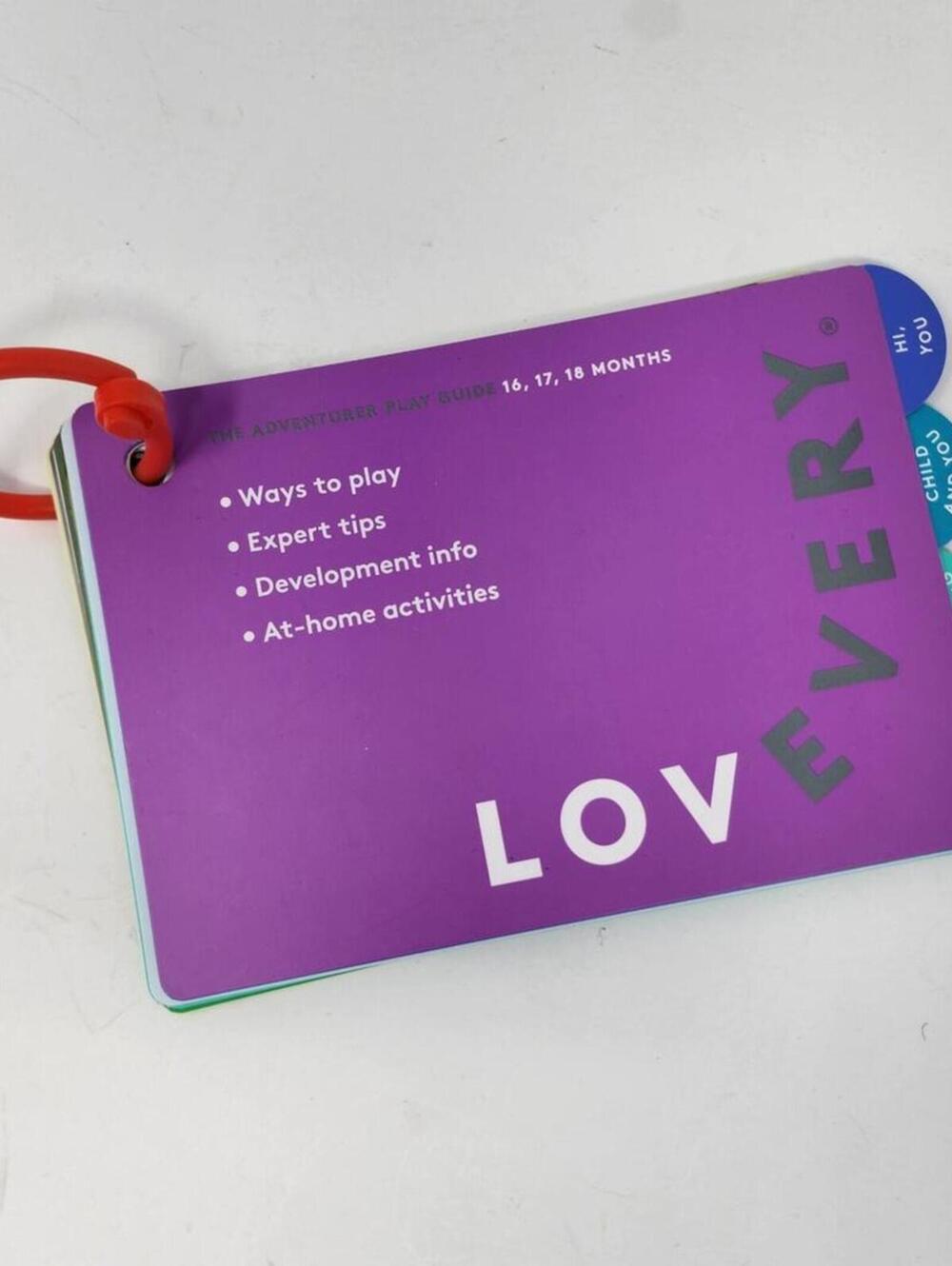 Lovevery Activity Booklet - 16, 17, 18 Month
